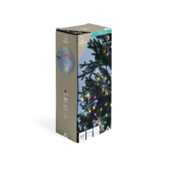 Guirlande lumineuse intérieur effet feu d'artifice 280LED multicolores 6,75m