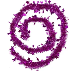 Guirlande scintillante étoile rose