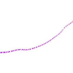 Guirlande tube solaire sucre d'orge blanc violet L. 4m