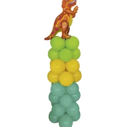 Kit ballon structure dinosaure vert 36 ballons