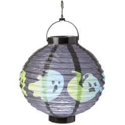 Lanterne lumineuse Halloween à suspendre Ø20xH22cm
