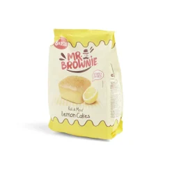 Lot de 8 sachets individuels Mr. Brownie lemon cake 200g