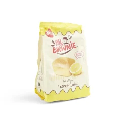 Lot de 8 sachets individuels Mr. Brownie lemon cake 200g