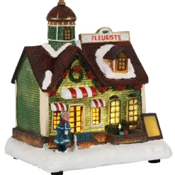 Maison lumineuse miniature 2 LED