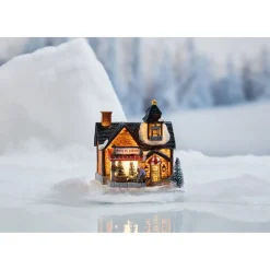 Maison lumineuse miniature 2 LED