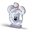 Miroir LED Disney Mickey effet infini à piles H25cm