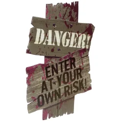 Pancarte Halloween à piquer x3