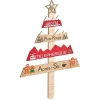 Pancarte Sapin de Noël en bois H60cm