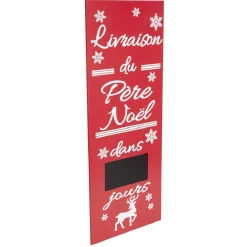 Panneau de livraison du Père-Noël à poser H90cm