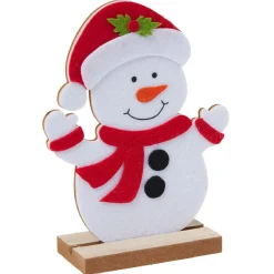 Personnage à poser bois et feutrine H18cm - 4 modèles