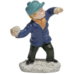 Personnage enfant décoratif résine