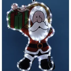 Père Noël lumineux multicolore h.42 cm