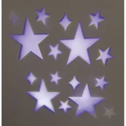 Projecteur LED animé 4 motifs étoiles points extérieur