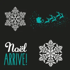 Projecteur LED animé motifs Noël extérieur