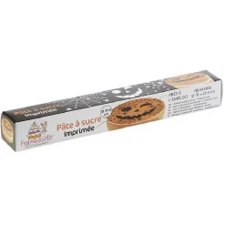 Pâte à sucre imprimé citrouille