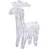 Renne de Noël lumineux 35 LED blanc froid H.42 cm