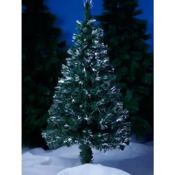Sapin NOEl vert fibre optique H1,2 m