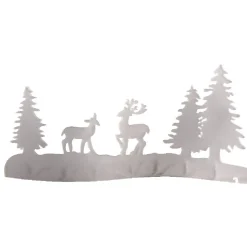 Scène de Noël transparente à poser