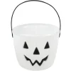 Seau à bonbons citrouille phosphorescent