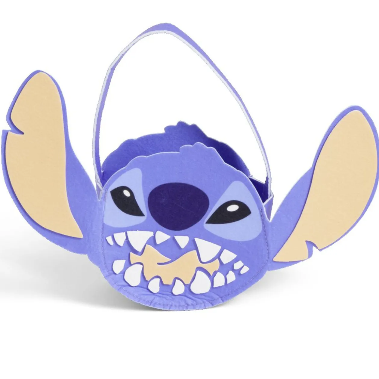 Seau à bonbons Halloween Disney Stitch bleu