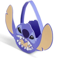Seau à bonbons Halloween Disney Stitch bleu