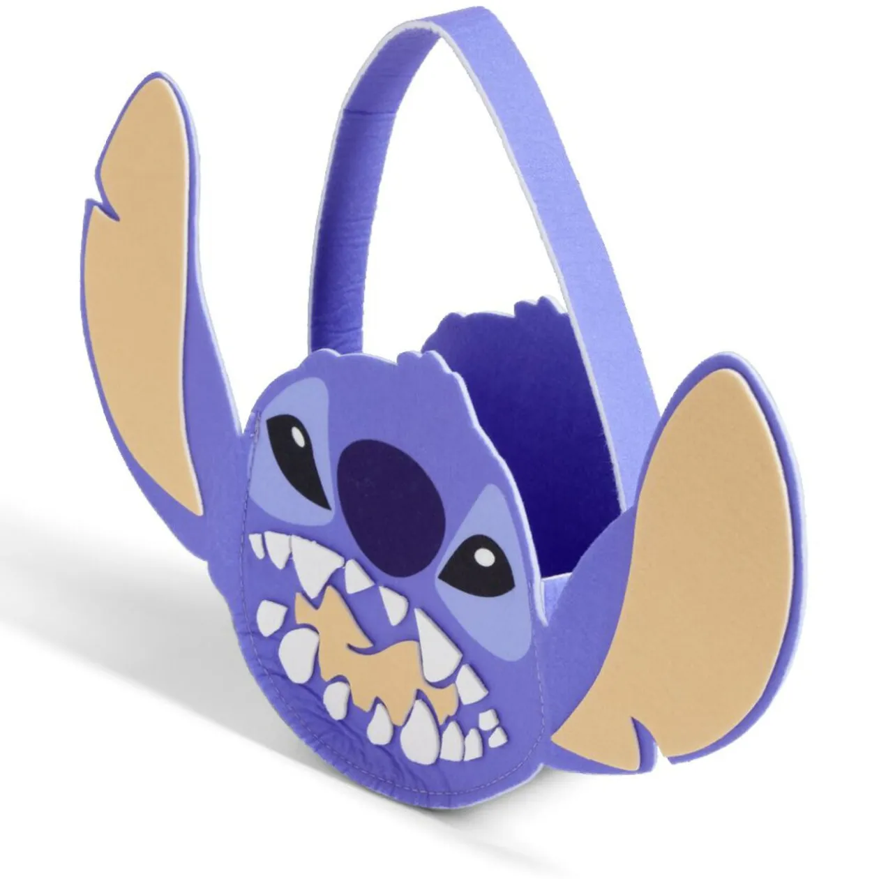 Seau à bonbons Halloween Disney Stitch bleu