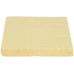 Serviette papier motif géométrique blanc et jaune 40x40cm 3 plis x20