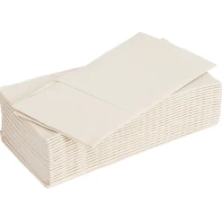 Serviette range couverts 40cm beige x20