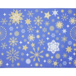 Set de table jetable Airlaid bleu x12