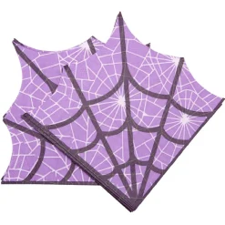 Set jetable Halloween serviette x10 et assiette x10