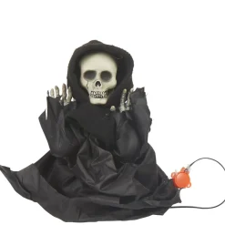 Squelette assis sur ressort