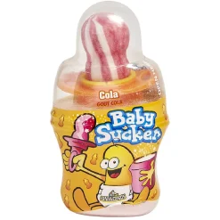 Sucette tétine avec poudre