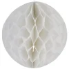 Suspension boule en papier blanc