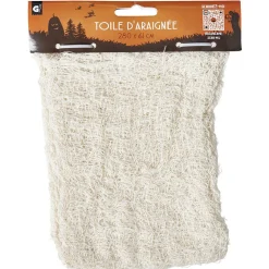 Toile d'araignée noire ou blanche Halloween