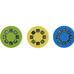 Torche projecteur à piles thème espace