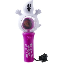 Torche tournoyante Halloween noir orange ou rose