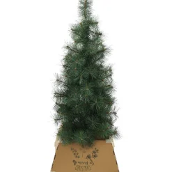 Tour de sapin motif végétal