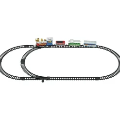 Train de Noël électrique 4 wagons