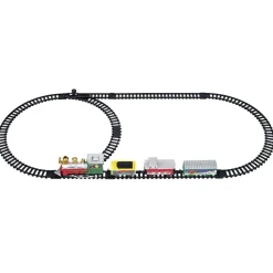 Train de Noël électrique 4 wagons