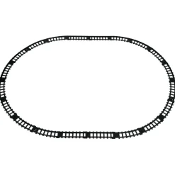 Train de Noël lumineux et musical sur rails Harvestown