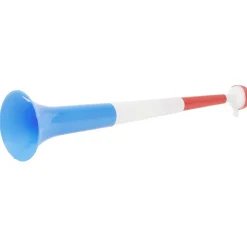 Trompette bleu blanc rouge L36cm