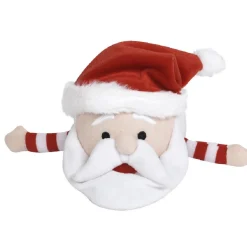 Tête Père Noël animé