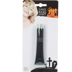 Tube de faux sang vert