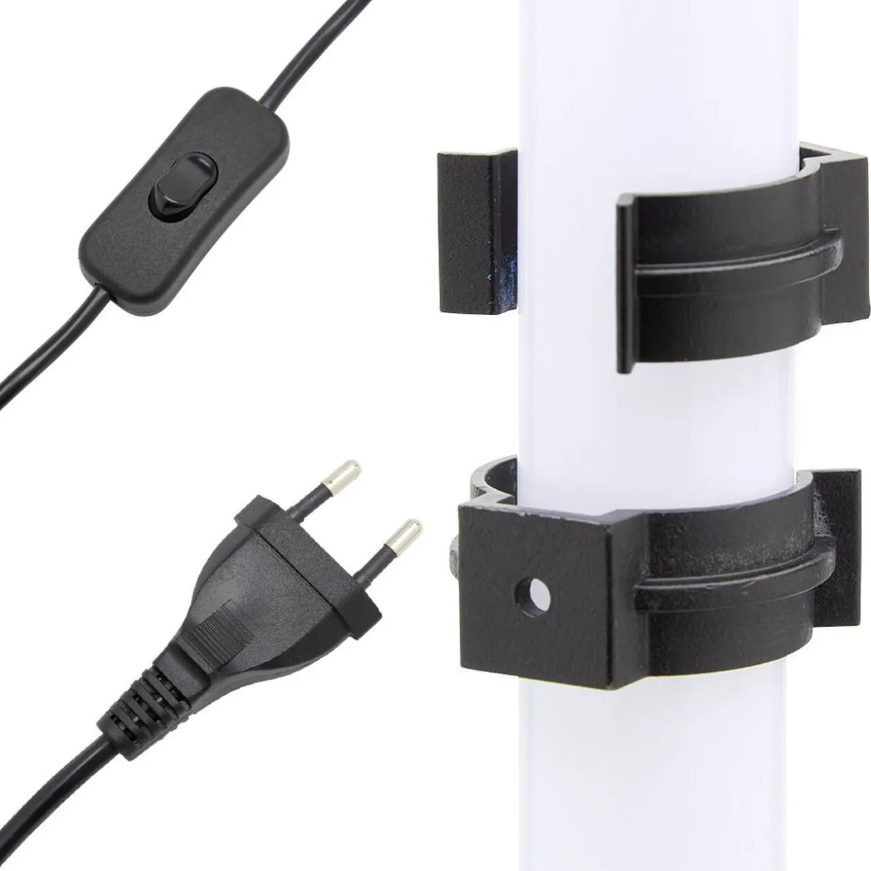 Tube LED coloré Ø7 x L134 cm